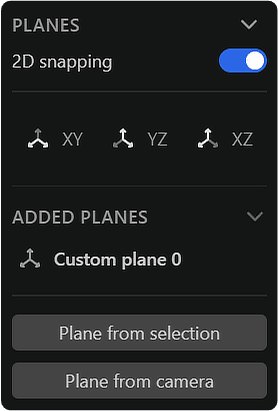 Added Planes