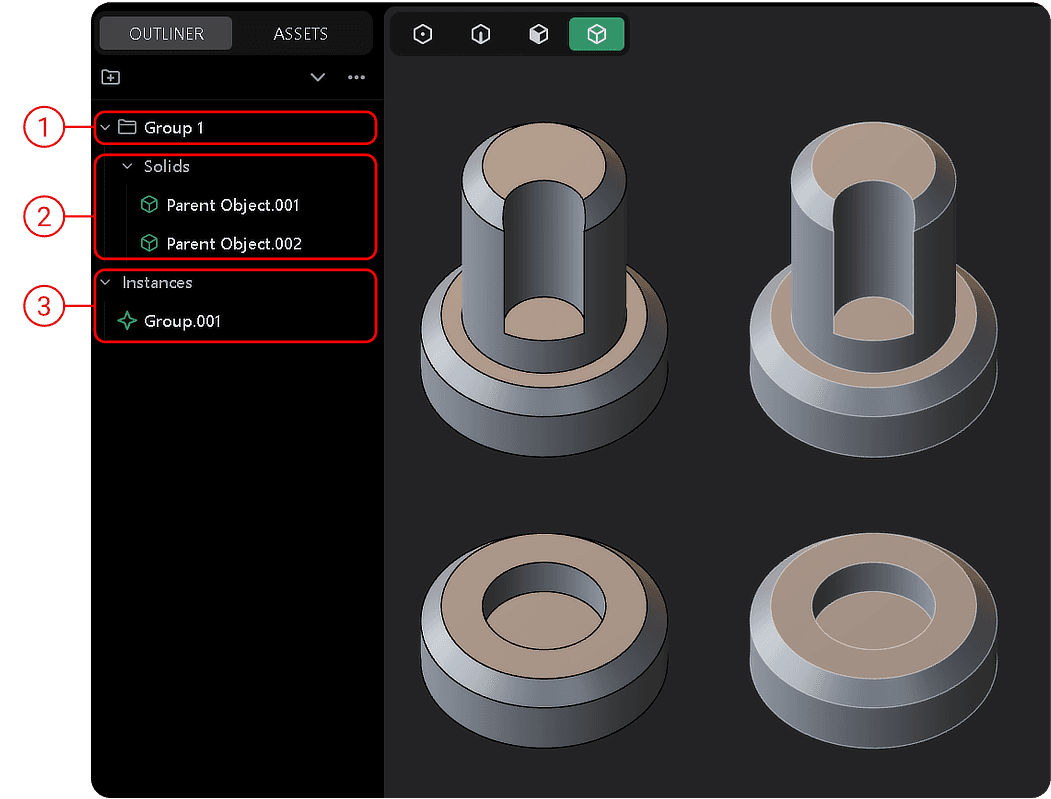 Instancing a Group Part 1