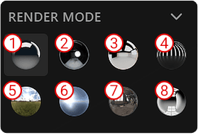 Render Mode Button