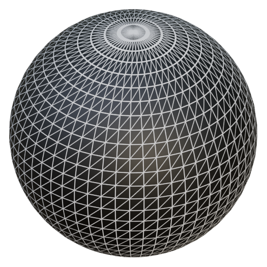 Low-poly mesh